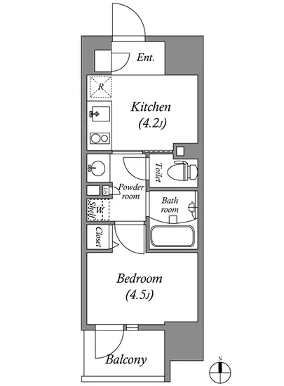 コスモグラシア三ノ輪 1404