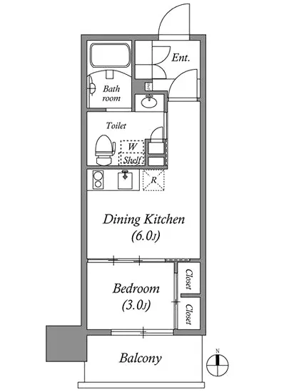 コスモグラシア三ノ輪 1403