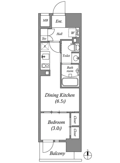 コスモグラシア三ノ輪 1302