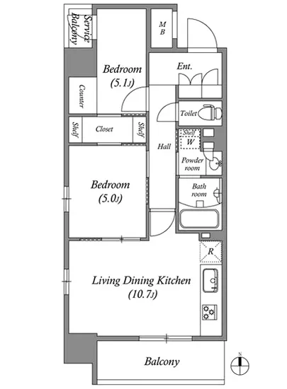 コスモグラシア三ノ輪 601