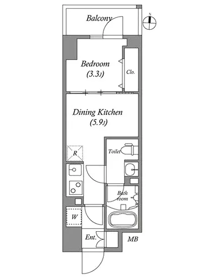 コスモグラシア両国レジデンス 904