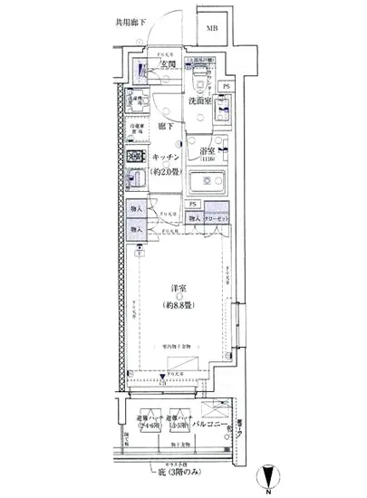 レジデンシャル池袋本町 514