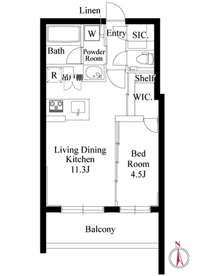 ルネサンス西麻布プレミアムコート 202