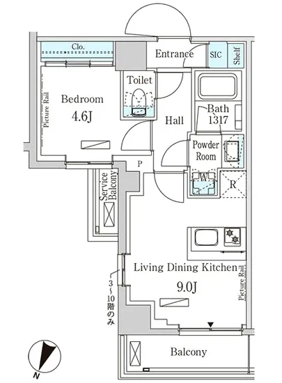 パークアクシス大塚サウスレジデンス 506