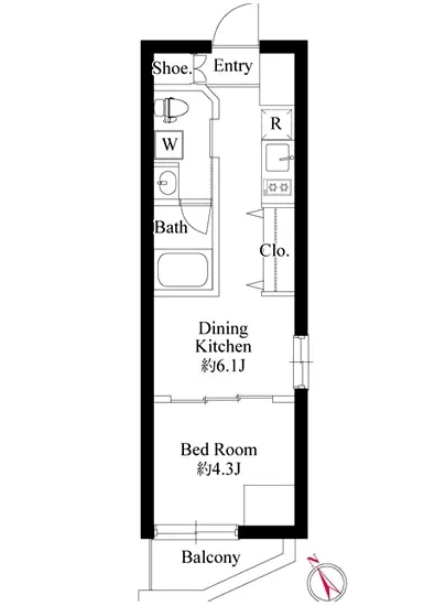 ラ・ペルラ文京小石川 302