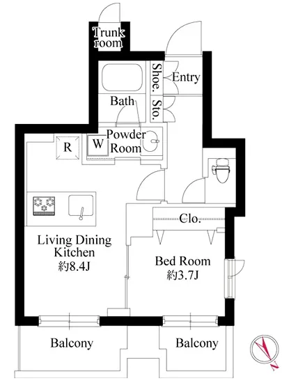 ラ・ペルラ文京小石川 702