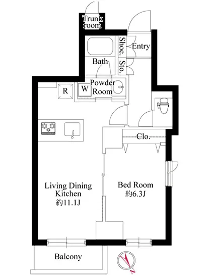 ラ・ペルラ文京小石川 604