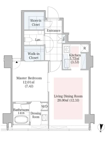 ラ・トゥール渋谷 1504