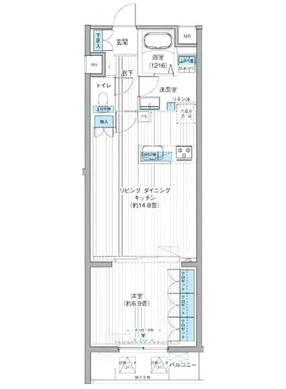 クラルテラセ新宿富久 209