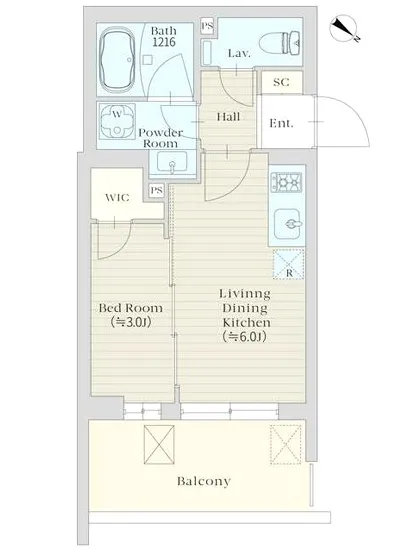 イプセ高輪台 307