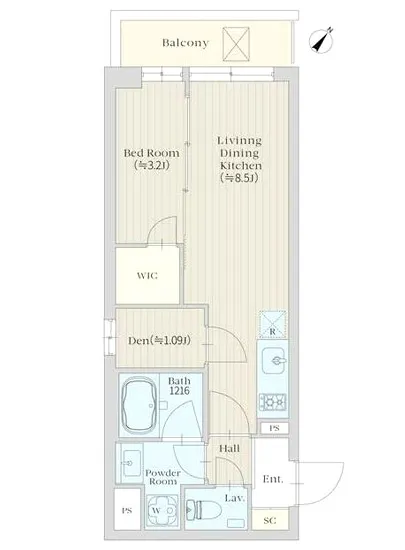 イプセ高輪台 202