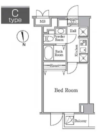レジディア西小山 306