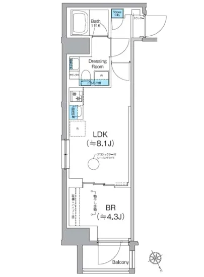 クレヴィアリグゼ日暮里根岸 604