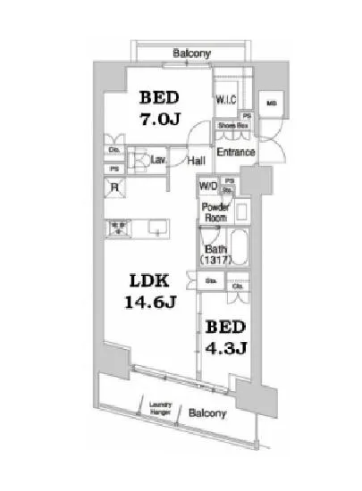 コンフォリア芝浦バウハウス 1006