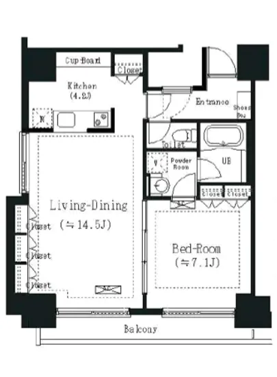 エルスタンザ白金 1302