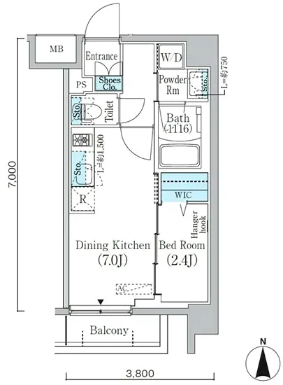 プライムブリス中野新橋 205