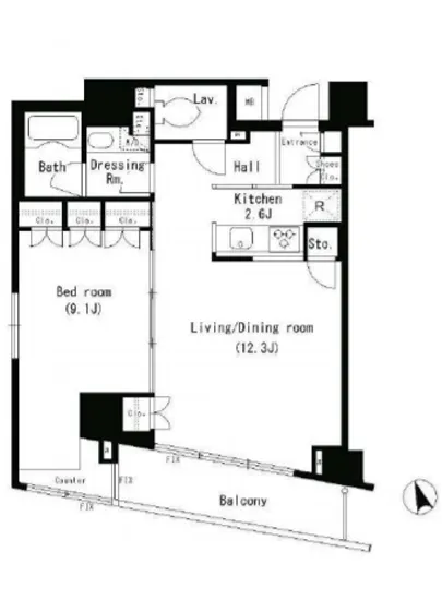 パークアクシス銀座イースト 1001