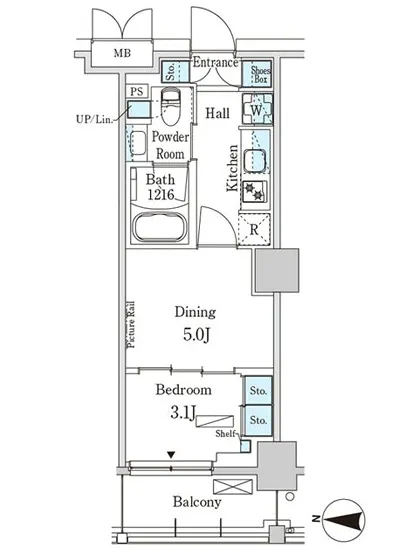 パークアクシス本所吾妻橋サウスレジデンス 214