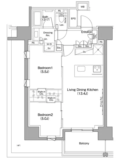 ザ・パークハビオ滝野川 801