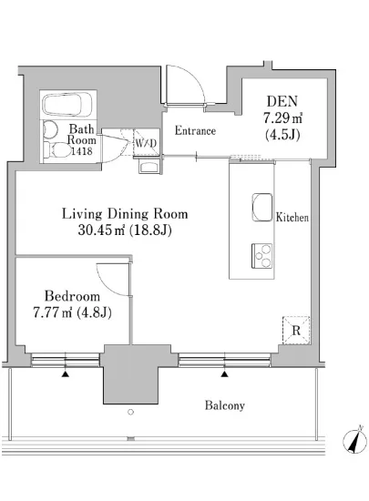 六本木グランドタワーレジデンス 705