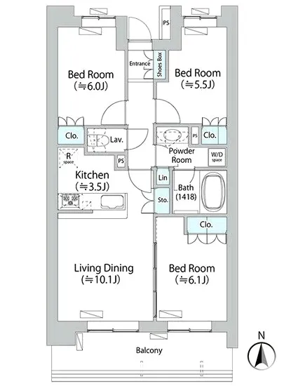パークアクシス千歳船橋 104