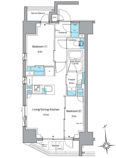 ルフォンプログレ上野稲荷町 501