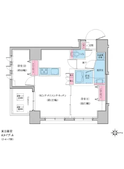 クレヴィアリグゼ日暮里 1201