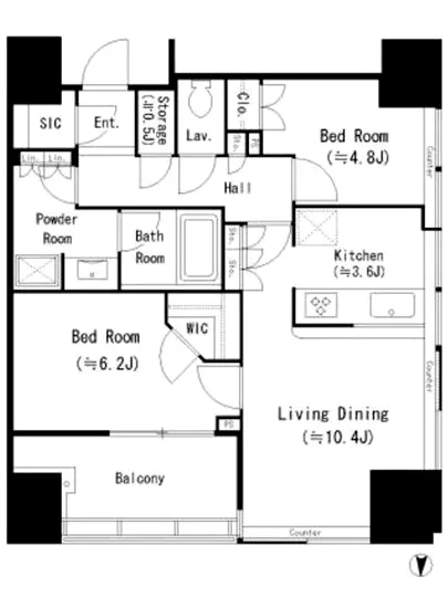 パークタワー錦糸町 2503