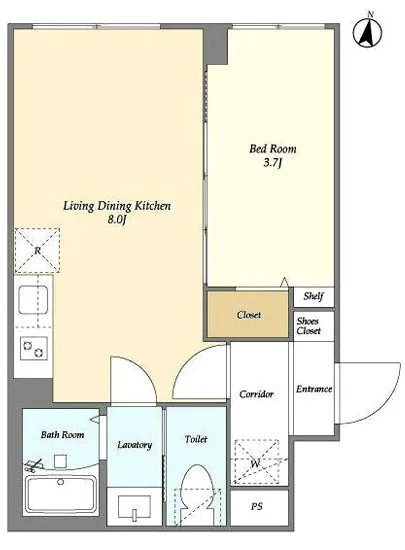 ウェルスクエア方南町 301