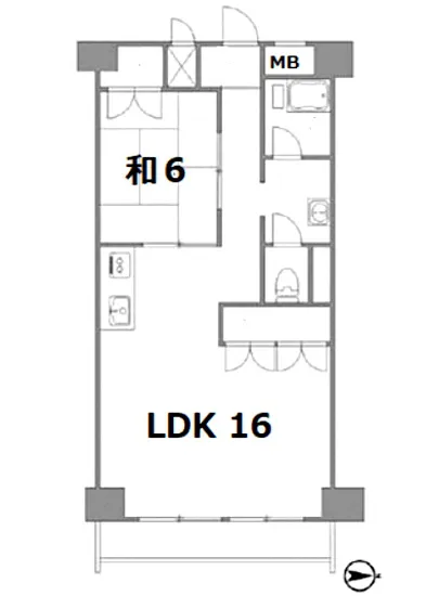 秀和第2三田綱町レジデンス 5F