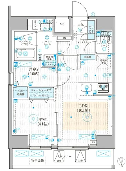 リテラス蒲田 1303