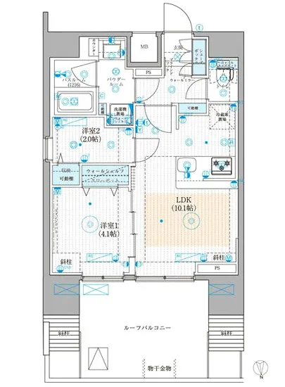 リテラス蒲田 1204