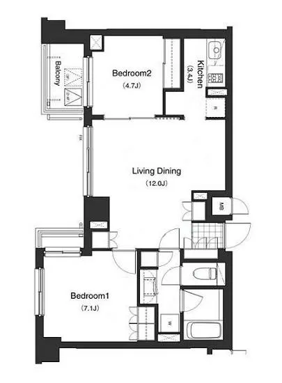 アパートメンツ白金三光坂 207