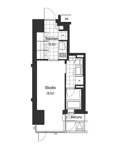 レジデンス白金パークフロント 701
