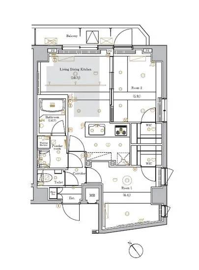 グランドコンシェルジュ麻布 803