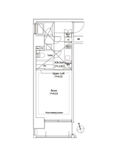 カスタリア中延 309