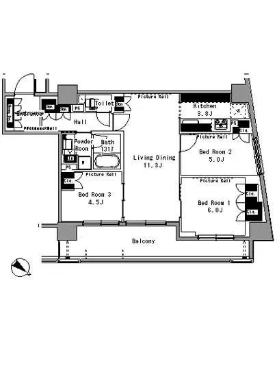 パークアクシス日本橋浜町 1010