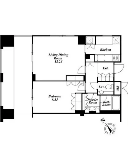 神谷町プライムプレイスレジデンス 1006