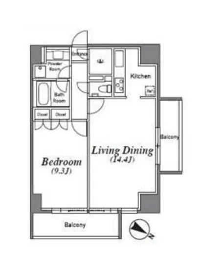 アジリア南麻布J's 1003