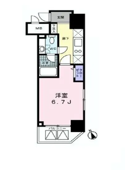 レジディア高輪桂坂 1001