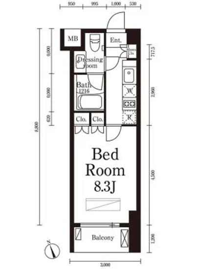 パークキューブ春日安藤坂 204