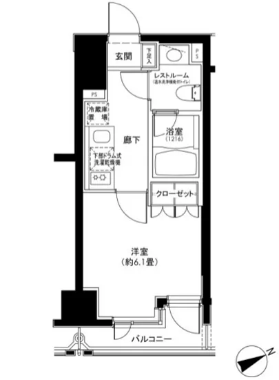 カスタリア日本橋 1103