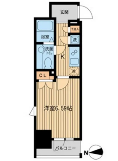 KDXレジデンス東新宿 1208