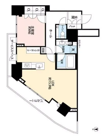 パークコート乃木坂ザタワー 13F
