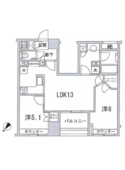ウィルローズ築地 13F