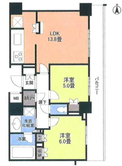 プラウドタワー亀戸 1705
