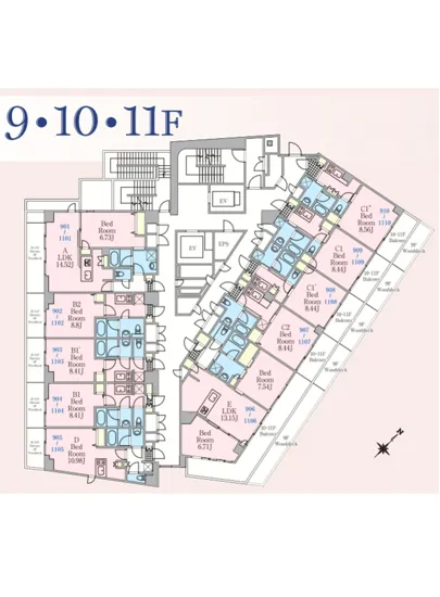 リージア西新宿オープレイス 1106