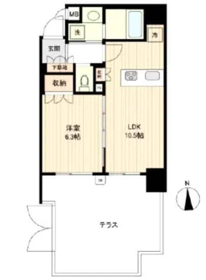 オーキッドレジデンス蔵前 101