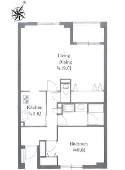 カルパティア市ヶ谷 210