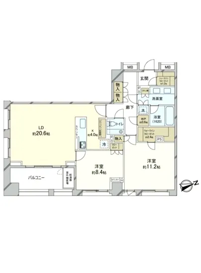 ザ・パークハウスグラン三番町 4F